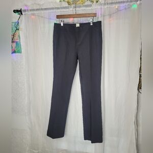 Ecru Clapton Slim Pants Boot Cut Trouser Womens Size 10 Black Business